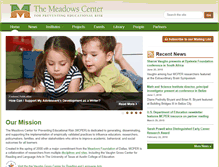 Tablet Screenshot of meadowscenter.org